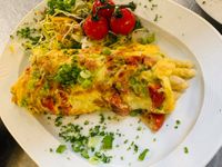 Spargel Omelette